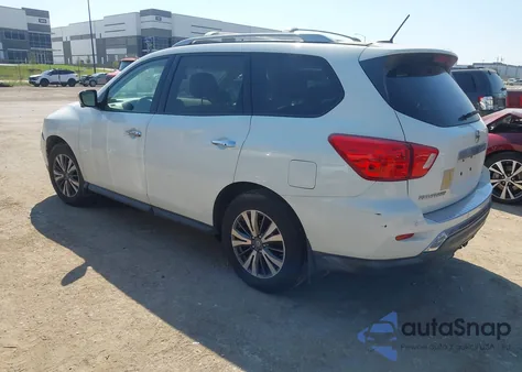 2017 Nissan Pathfinder Sl z USA, uszkodzony, nr VIN 5N1DR2MN0HC658299